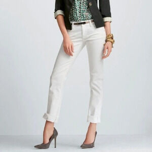 CAbi Stella Jeans in White 331 Size 6